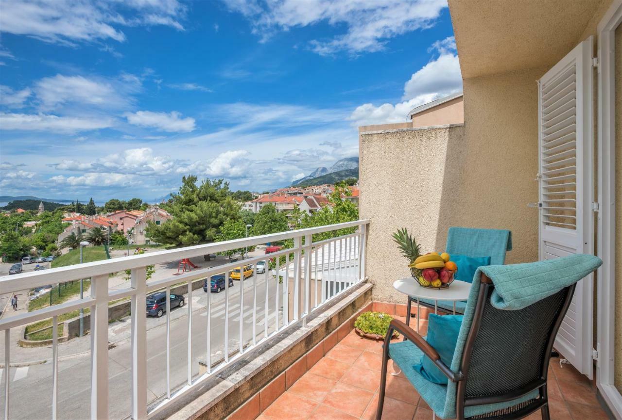 Andor - Lux, Two Beautiful Terraces With Sea & Sunset View Appartement Makarska Buitenkant foto